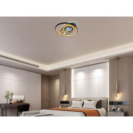 LED dimbare plafondlamp LED/105W/230V 3000-6500K + afstandsbediening