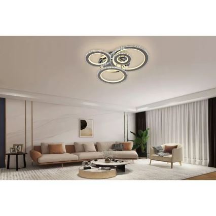 LED Dimbare Opbouwlamp LED/120W/230V 3000-6500K + afstandsbediening