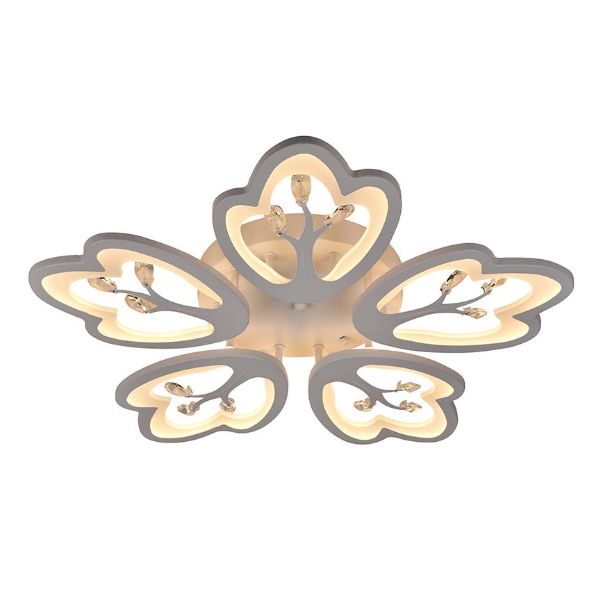 LED Dimbare plafondlamp LED/125W/230V 3000-6500K + afstandsbediening