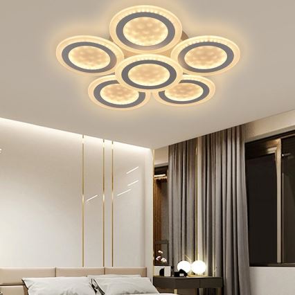 LED Dimbare Opbouwlamp LED/125W/230V 3000-6500K + afstandsbediening