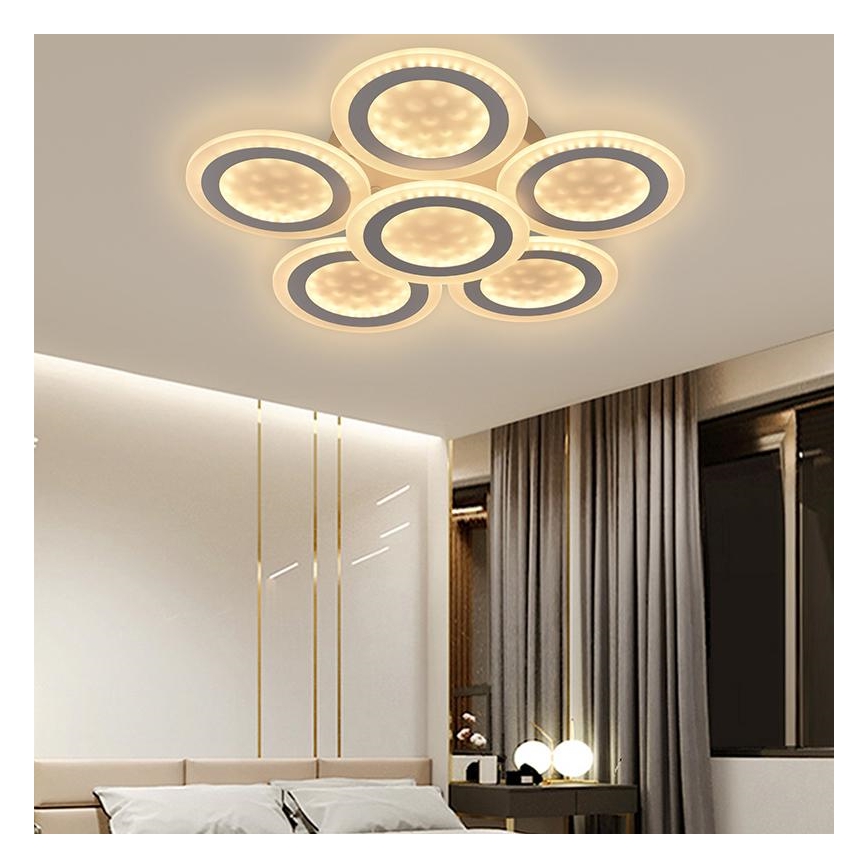 LED Dimbare Opbouwlamp LED/125W/230V 3000-6500K + afstandsbediening