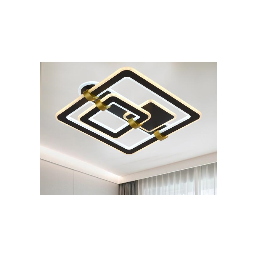 LED dimbare plafondlamp LED/140W/230V 3000-6500K + afstandsbediening