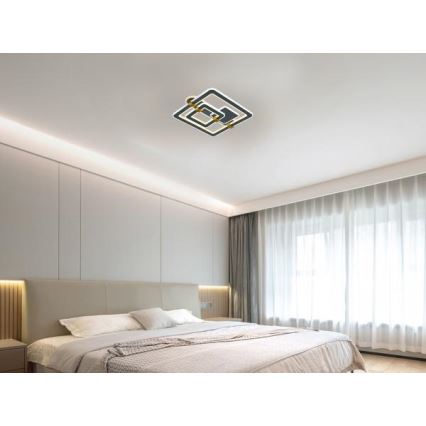LED dimbare plafondlamp LED/140W/230V 3000-6500K + afstandsbediening