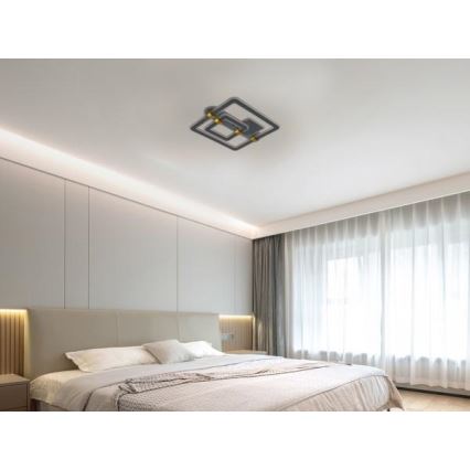 LED dimbare plafondlamp LED/140W/230V 3000-6500K + afstandsbediening