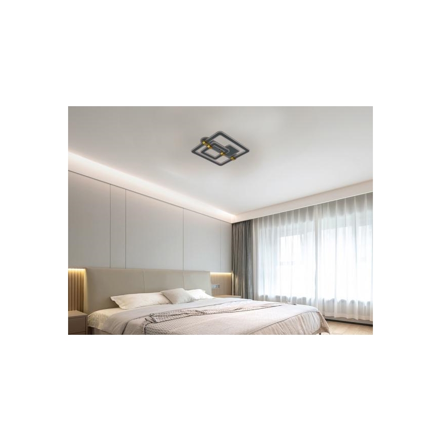 LED dimbare plafondlamp LED/140W/230V 3000-6500K + afstandsbediening