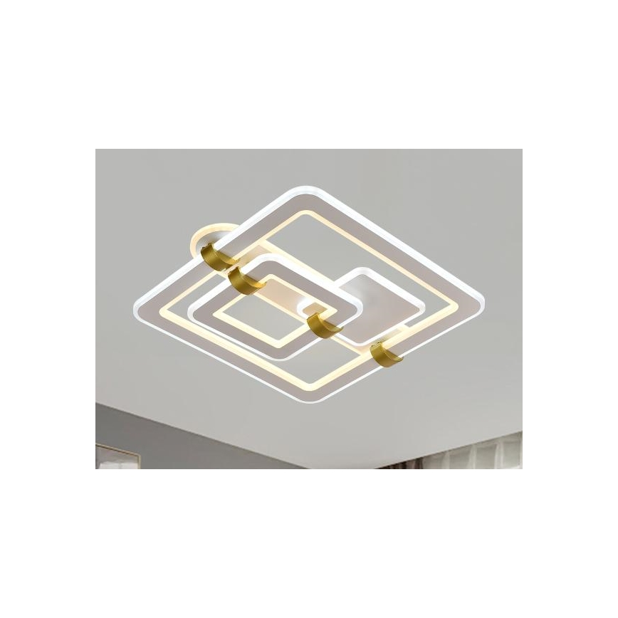 LED-dimbare plafondlamp LED/140W/230V 3000-6500K + afstandsbediening