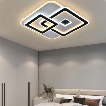 LED Dimbaar plafondlamp LED/145W/230V 3000-6500K + afstandsbediening