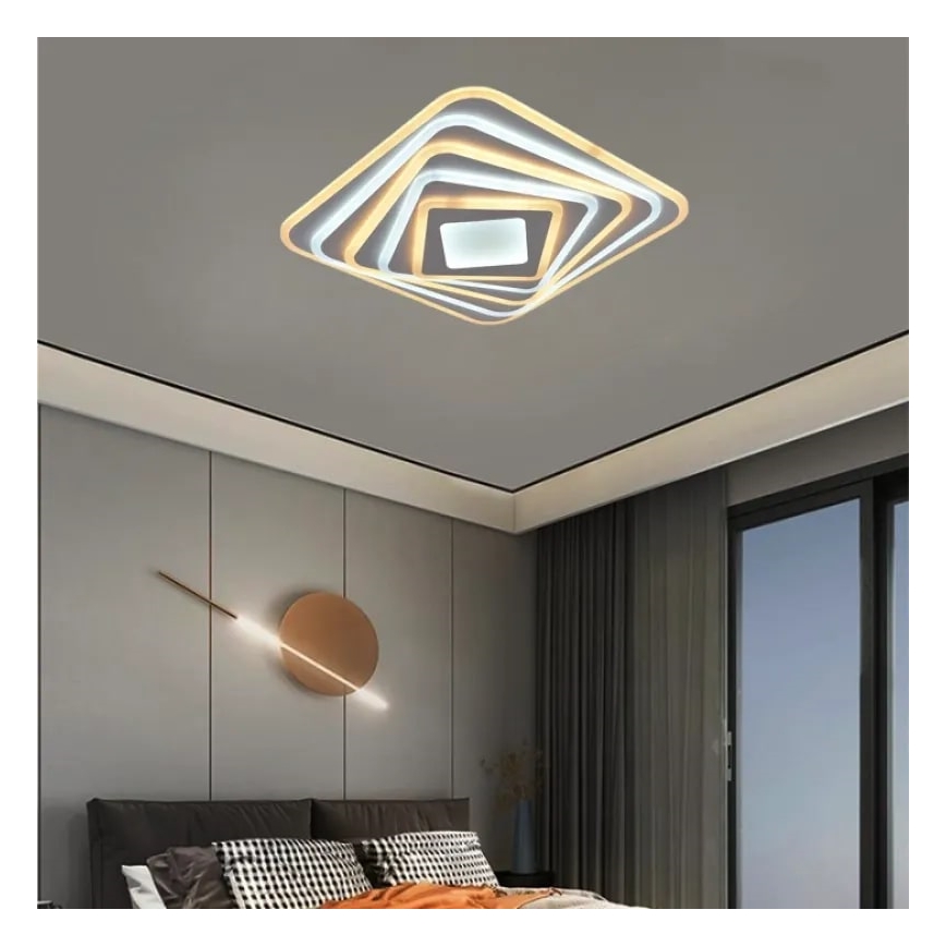 LED Dimbare plafondlamp LED/150W/230V 3000-6500K + afstandsbediening