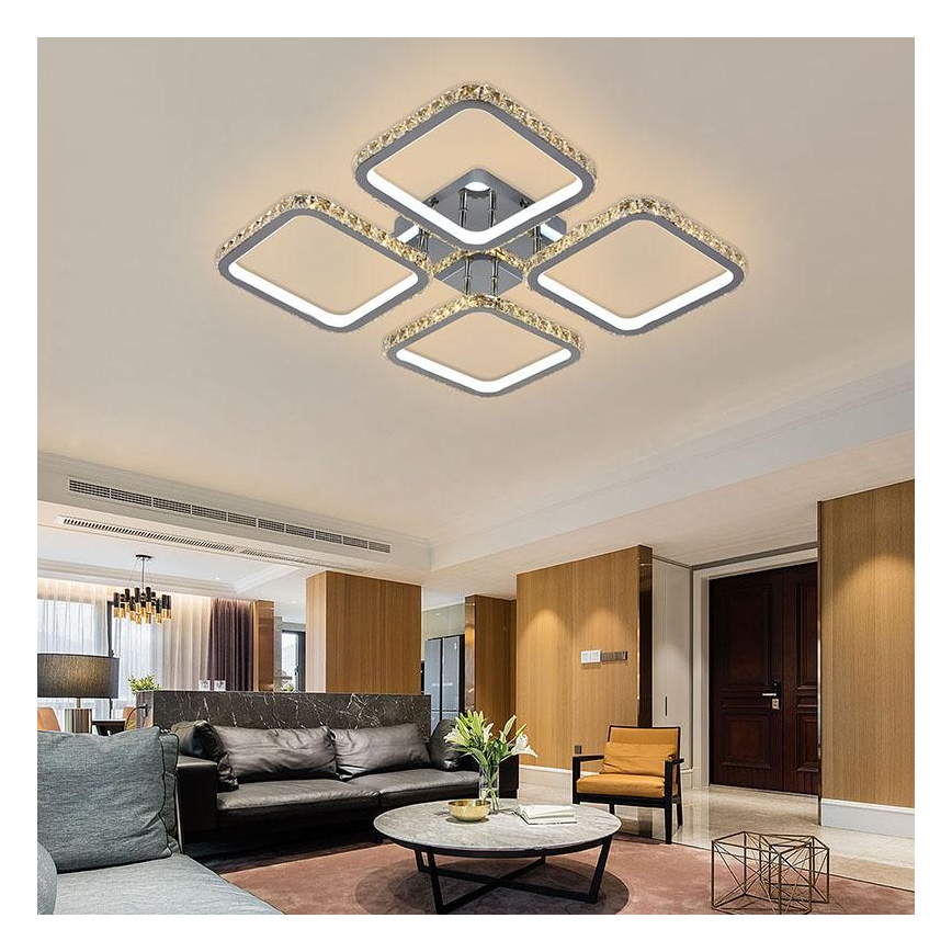 LED Dimbare plafondlamp LED/160W/230V 3000-6500K + afstandsbediening