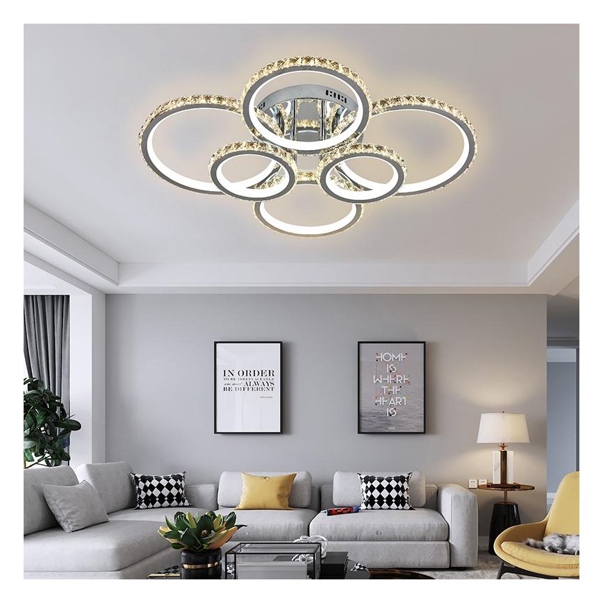 LED Dimbare Opbouwlamp LED/205W/230V 3000-6500K + afstandsbediening