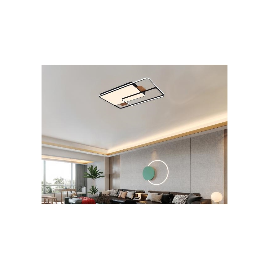 LED dimbare plafondlamp LED/280W/230V 3000-6500K + afstandsbediening