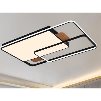 LED dimbare plafondlamp LED/280W/230V 3000-6500K + afstandsbediening