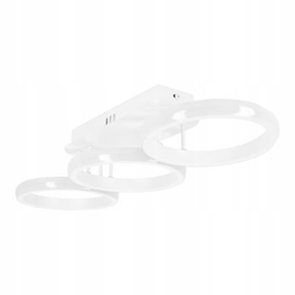 Dimbare LED plafondlamp LED/30W/230V 3000-6500K wit Wi-Fi Tuya + afstandsbediening