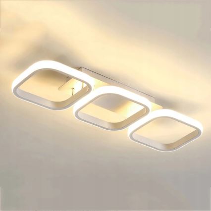 Dimbare LED-plafondlamp LED/33W/230V 3000-6500K wit Wi-Fi Tuya + afstandsbediening