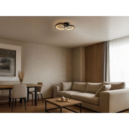 LED dimbare plafondlamp LED/35W/230V 3000-6500K + afstandsbediening