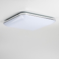 LED dimbare plafondlamp LED/42W/230V 3000-6500K 49x49 cm wit + afstandsbediening