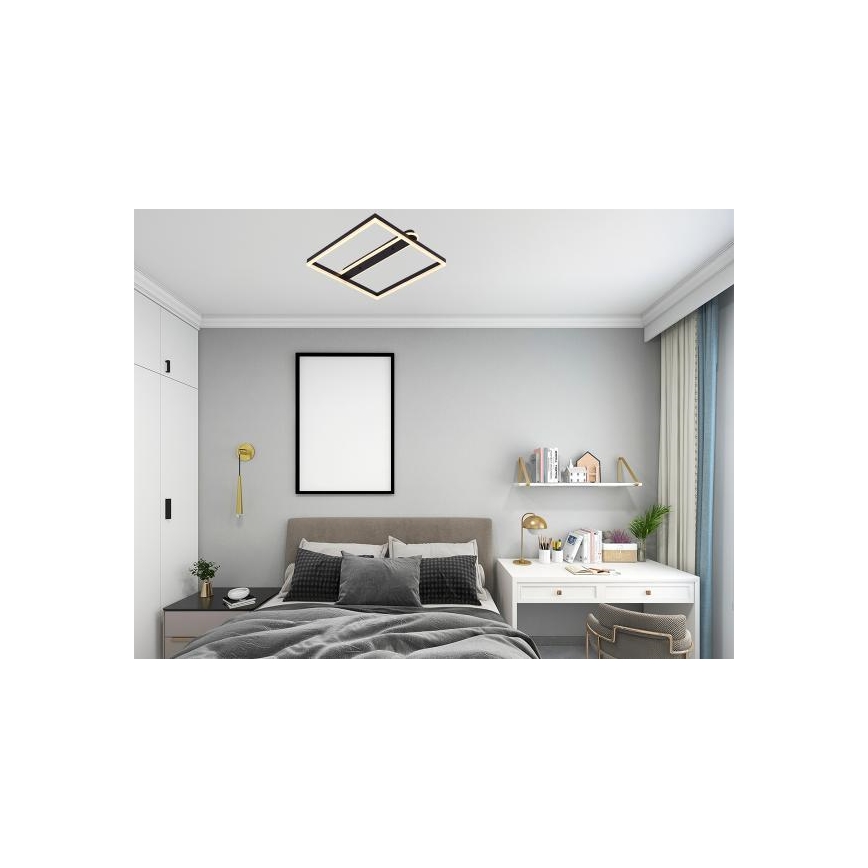 LED dimbare plafondlamp LED/60W/230V 3000-6500K + afstandsbediening