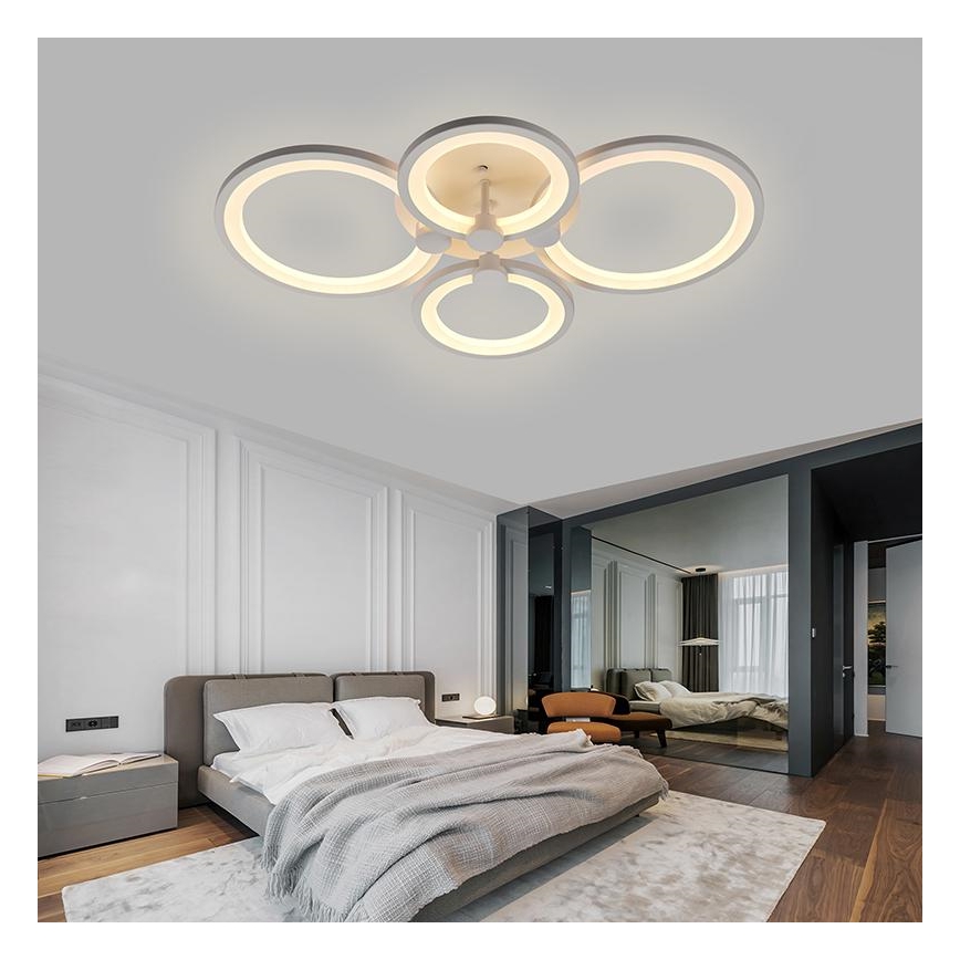 LED Dimbare plafondlamp LED/65W/230V 3000-6500K + afstandsbediening