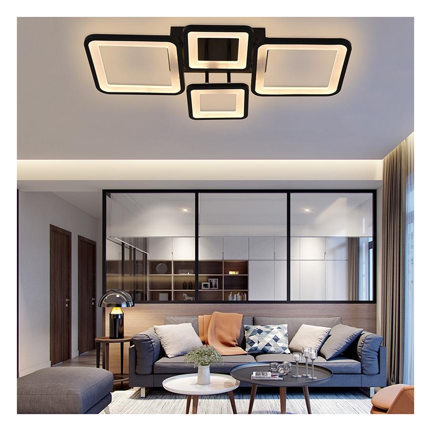 LED Dimbare plafondlamp LED/70W/230V 3000-6500K + afstandsbediening