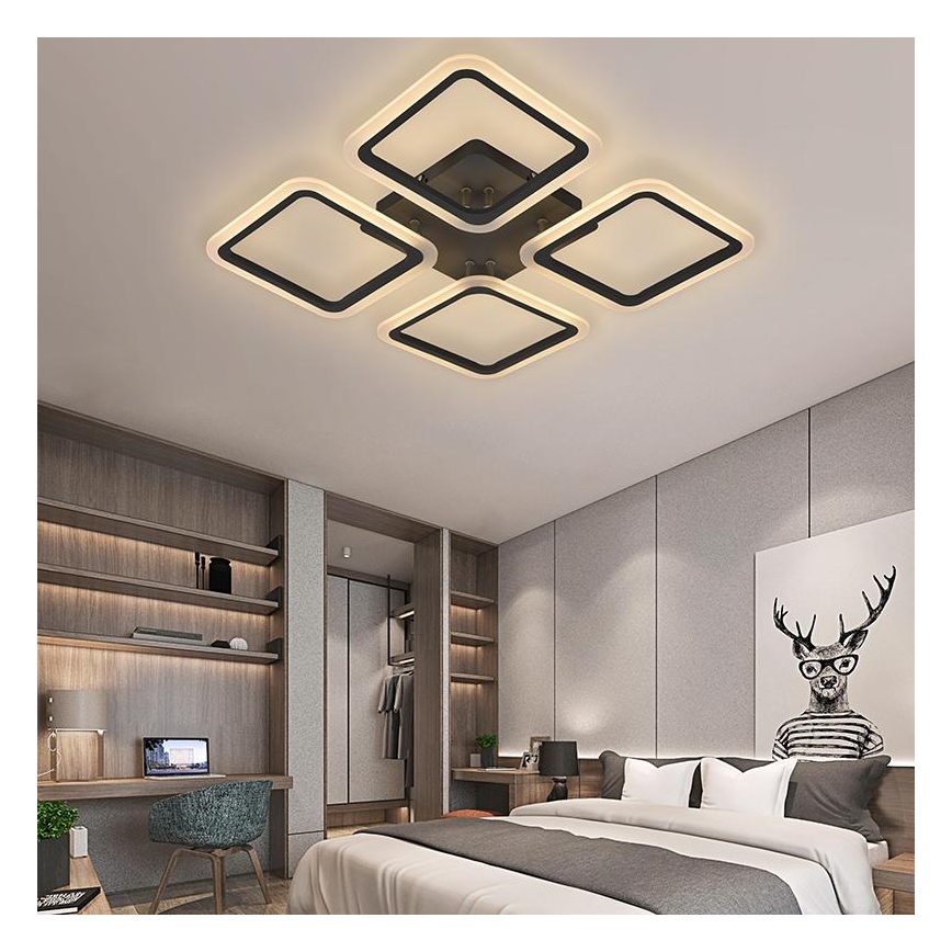 LED Dimbare plafondlamp LED/70W/230V 3000-6500K + afstandsbediening