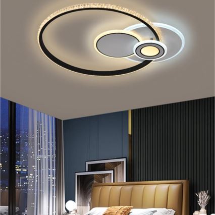 LED Dimbare plafondlamp LED/80W/230V 3000-6500K + afstandsbediening