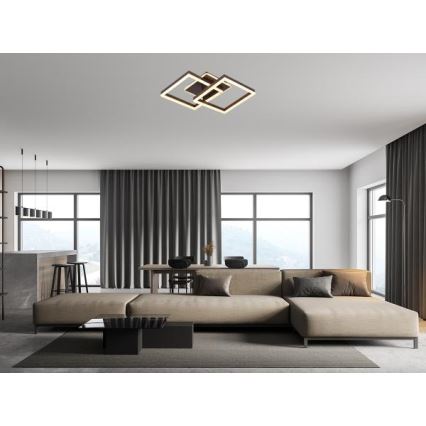 LED dimbare plafondlamp LED/80W/230V 3000-6500K + afstandsbediening