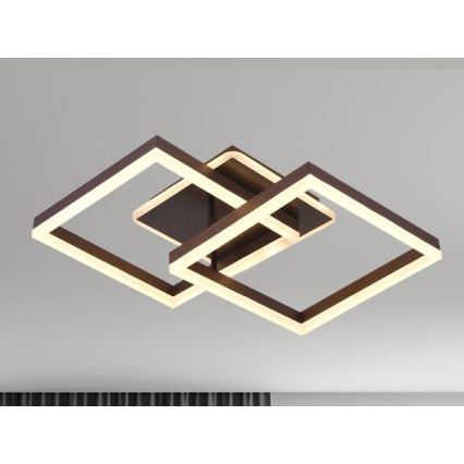 LED dimbare plafondlamp LED/80W/230V 3000-6500K + afstandsbediening