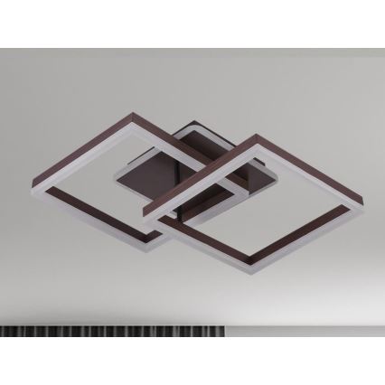 LED dimbare plafondlamp LED/80W/230V 3000-6500K + afstandsbediening