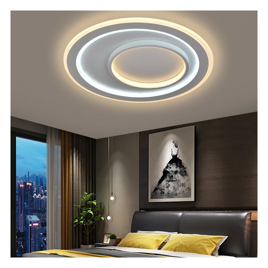 LED Dimbare plafondlamp LED/85W/230V 3000-6500K + afstandsbediening