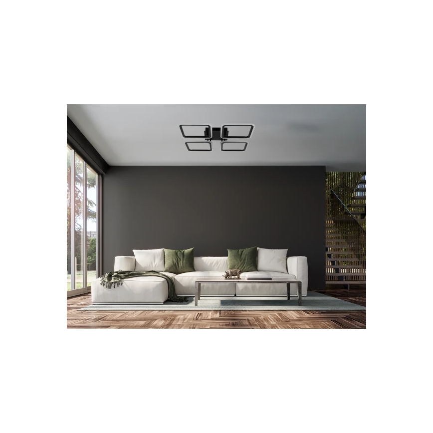 LED-dimbare plafondlamp LED/95W/230V 3000-6500K + afstandsbediening