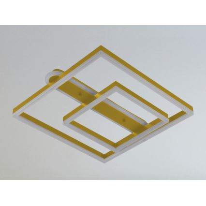 LED Dimbare plafondlamp LED/95W/230V 3000-6500K + afstandsbediening