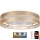 LED Dimbare plafondlamp LIMA LED/36W/230V 2700-6500K Wi-Fi Tuya + afstandsbediening goud