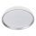 LED dimbare plafondlamp LIXAN LED/47W/230V 3000-6500K Ø 38,6 cm wit/zilver + afstandsbediening