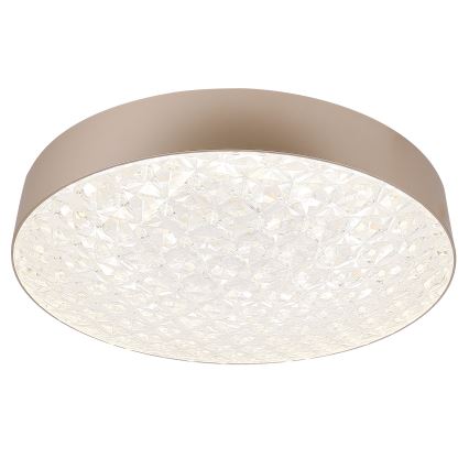 LED Dimbare plafondlamp LUXON LED/60W/230V 2800-6500K beige + afstandsbediening