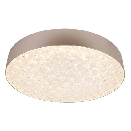 LED Dimbare plafondlamp LUXON LED/60W/230V 2800-6500K beige + afstandsbediening