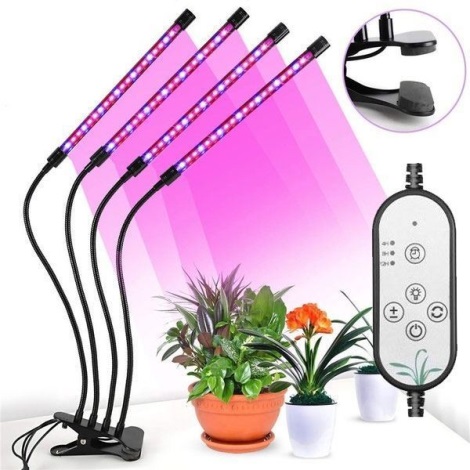 LED Dimbare Plafondlamp met clip voor het kweken van planten LED/15W/5V