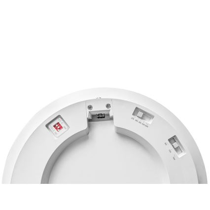 Dimbare LED-plafondlamp met bewegings- en schemersensor LED/6/12/18W/230V Ø 23 cm