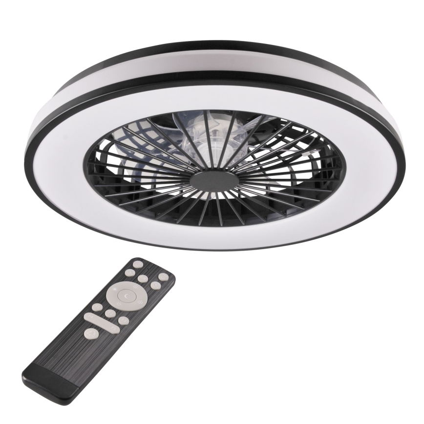 LED Dimbare plafondlamp met ventilator LED/48W/230V 3000-6500K + afstandsbediening