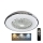 LED Dimbare plafondlamp met ventilator OPAL LED/48W/230V 3000-6500K + afstandsbediening