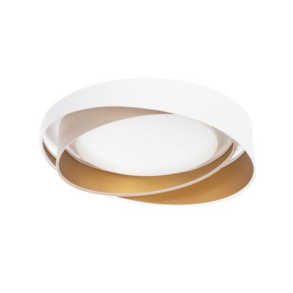 Dimbare LED-plafondlamp SMART GALAXY MODERN LED/24W/230V 3000-6500K Ø 55 cm wit/beige/goud + afstandsbediening
