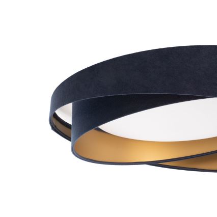 Dimbare LED-plafondlamp SMART GALAXY MODERN LED/24W/230V 3000–6500K Ø 55 cm blauw/goud + afstandsbediening