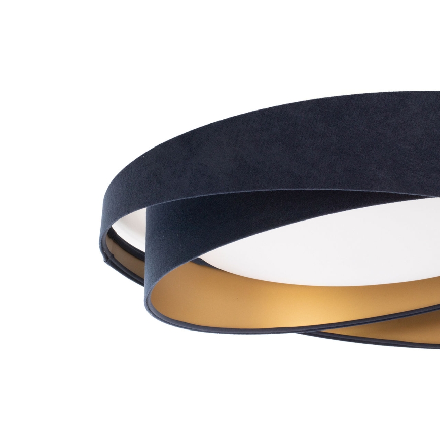 Dimbare LED-plafondlamp SMART GALAXY MODERN LED/24W/230V 3000–6500K Ø 55 cm blauw/goud + afstandsbediening