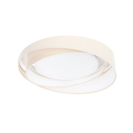 Dimbare LED-plafondlamp SMART GALAXY MODERN LED/24W/230V 3000-6500K Ø 55 cm crème/wit + afstandsbediening