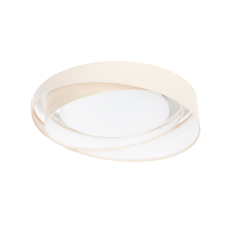 Dimbare LED-plafondlamp SMART GALAXY MODERN LED/24W/230V 3000-6500K Ø 55 cm crème/wit + afstandsbediening