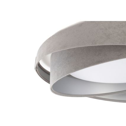 LED-dimbare plafondlamp SMART GALAXY MODERN LED/24W/230V 3000-6500K Ø 55 cm grijs/zilver + afstandsbediening