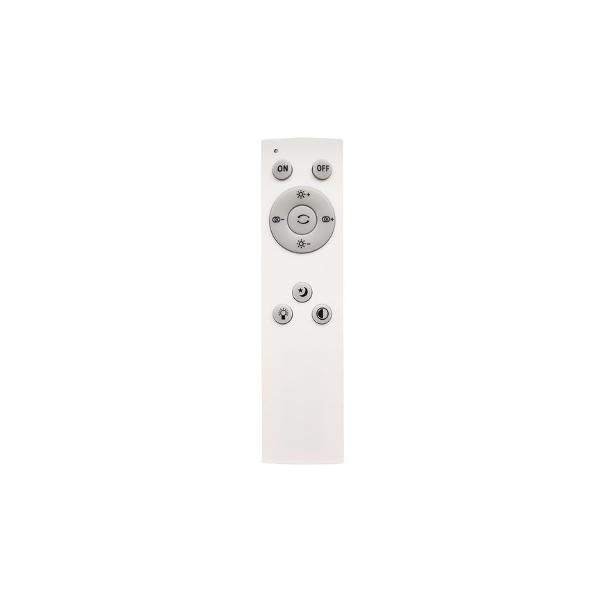 LED dimbare plafondlamp SMART CORAL LED/24W/230V wit/zilver + RC