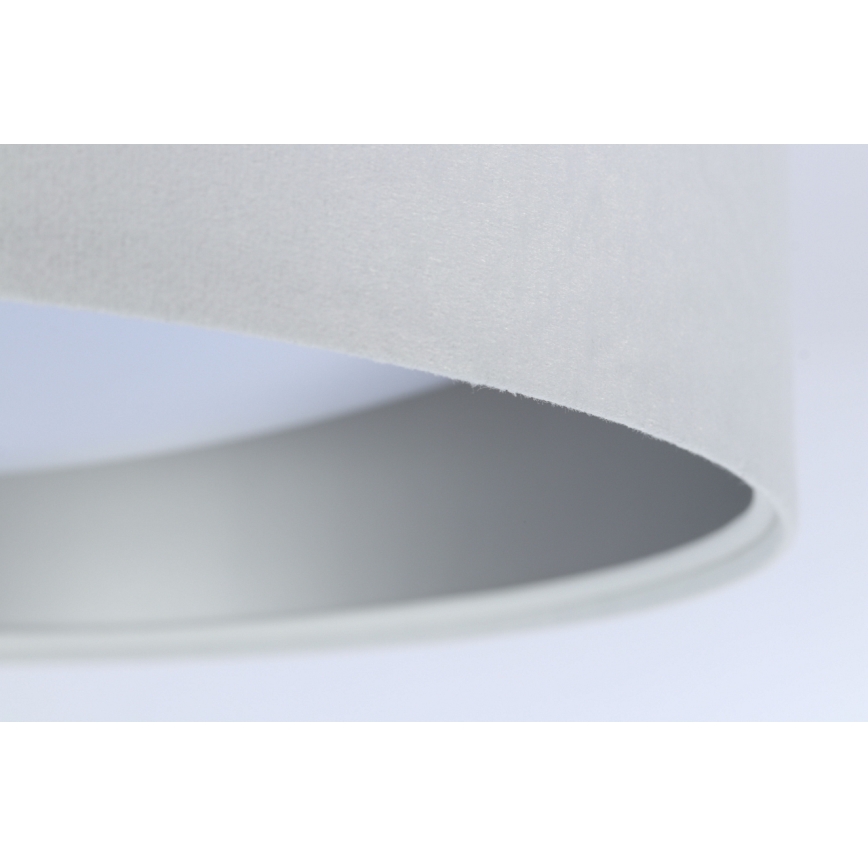 LED dimbare plafondlamp SMART GALAXY LED/24W/230V wit/zilver 3000-6500K + afstandsbediening