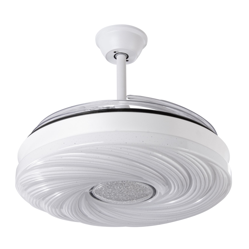 LED dimbare plafondventilator LED/60W/230V 3000-6000K diameter 50 cm wit + afstandsbediening