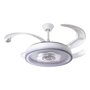LED dimbare plafondventilator LED/70W/230V 3000-6000K diameter 50 cm wit + afstandsbediening