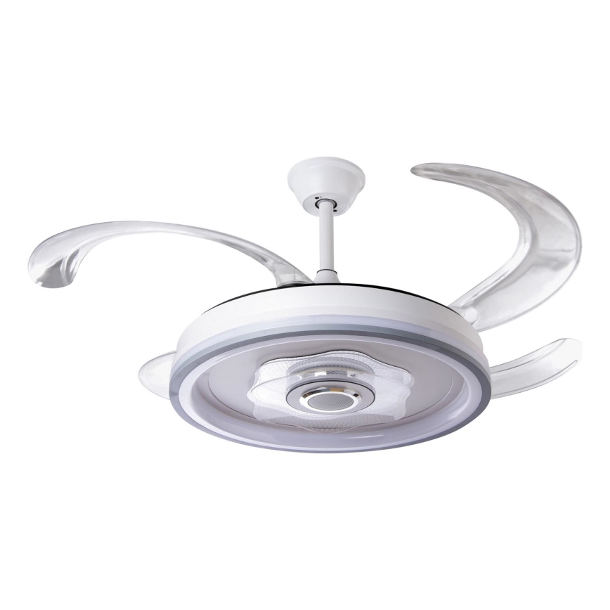 LED dimbare plafondventilator LED/70W/230V 3000-6000K diameter 50 cm wit + afstandsbediening